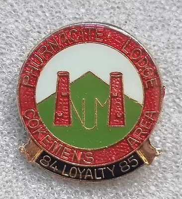   Colliery Mining Miners Strike 1984 NUM  Badge • £15