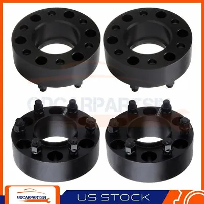 (4) 2  Hubcentric 6x135 Wheel Spacers M14x2 Fits 2004-2014 Ford F-150 Expedition • $99.82