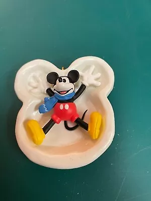 Hallmark Keepsake Christmas Ornament Mickey's Snow Angel 1997  • $9