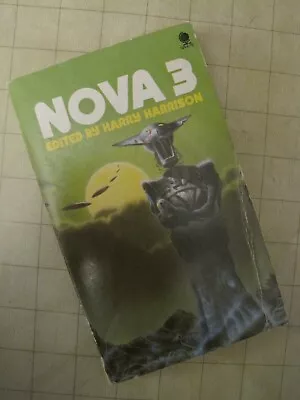 Nova 3 Ed. Harry Harrison Sphere 1975 Vintage SF Paperback Tony Roberts • £3