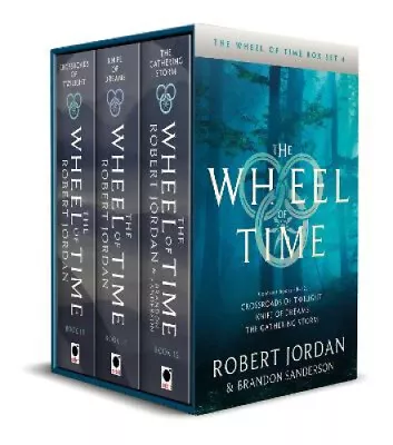 The Wheel Of Time Box Set 4: Books 10-12 (Crossroads Of Twilight Knife Of • $132