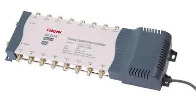 2-Input 16-Output Mains Powered DigiLink Distribution Amplifier LABGEAR • £83.59