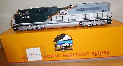 MTH 20-2775-1 WESTERN PACIFIC WP UP HERITAGE SD70ACe DIESEL ENGINE O SCALE TRAIN • $499.95