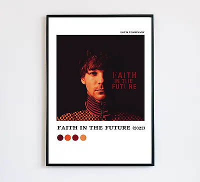Faith In The Future Louis Tomlinson Album Poster Colour Palette Art • £8
