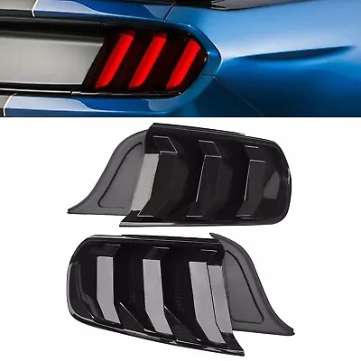 For 2015-2022 Ford Mustang LED Sequential Signal Tail Lights EURO Style Smoked • $280.25