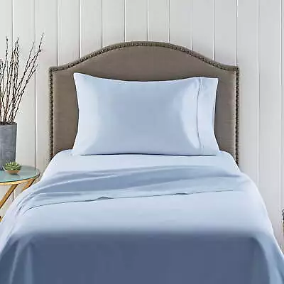 Better Homes 300 TC 100% Cotton Wrinkle Resistant Sateen Full Blue Chalk • $28.48
