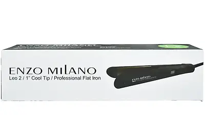 ENZO MILANO Leo2/1  Cool Tip Professional Flat Iron *New In Box* • $155