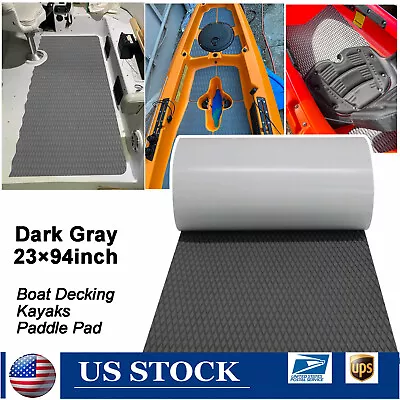 Gray Boat Flooring EVA Foam Marine Decking Mat Carpet  Diamond Type Floor Foam • $39.90