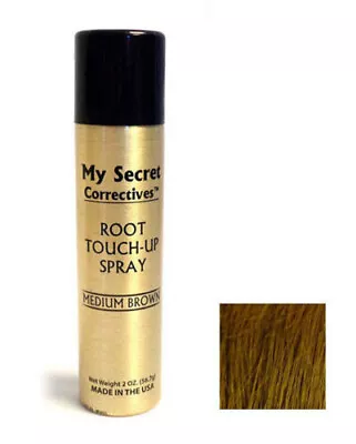 MY SECRET Correctives Root Touch-Up Spray 2oz -  Medium Brown • $11.93