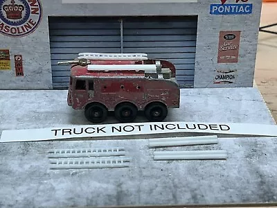 Matchbox Series No 63 Airport Foamite Crash Tender Truck (HOSES AND LADDERS) • $5