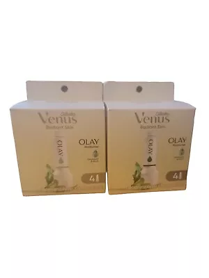 2 Gillette Venus Radiant Skin Olay Moisturizer Seaweed & Aloe 4 In Each Box • $18.50