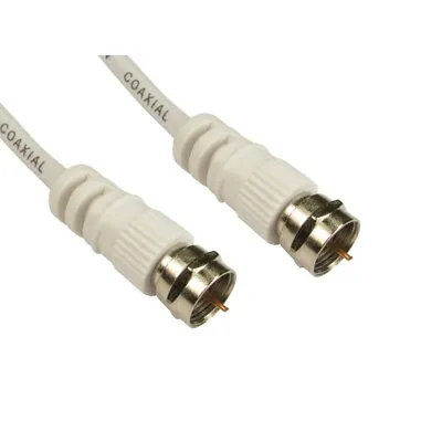Satellite Cable. F-Type Plug To Plug. 0.5 Metres - 20 Metres • £5.99