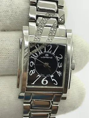 $199 • Buy Lorenz Watch Diamonds Bel Ami Lady  Quartz Swiss Made 25304