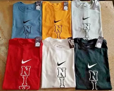 Nike Men;s T-shirt-logo Graphic Short Sleevem-l-xl • $19.75