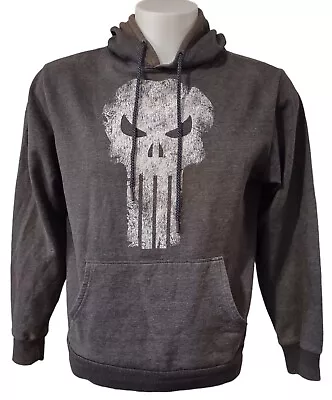 Marvel Hoodie Punisher Retro Skull Symbol Men's Size Small (34-36) Pull Over  • $17.88