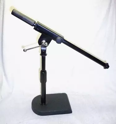 ProLine MS112BK Desk Boom Mic Microphone STAND. Radio Podcast Audio. Pro Line • £36.58