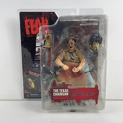 🔥Mezco Toys Cinema Of Fear Series 1 The Texas Chainsaw Massacre Leatherface🔥 • $94