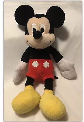 16” Disney Mickey Mouse Junior  Authentic  Licensed  Plush ANIMAL TOY • $6.50