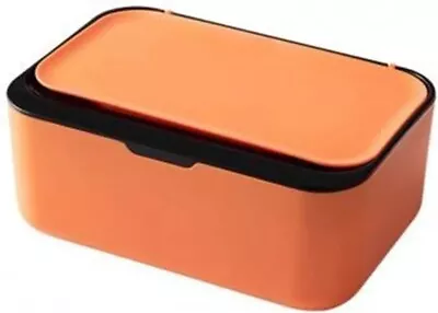 Wet Wipes Dispenser Baby Wipes Storage Box For Home Office (Black Orange) • $14