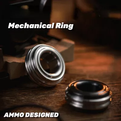 ACEdc Mechanical Ring Generation Fingertip Gyro EDC Finger Decompression Toys • $199.99