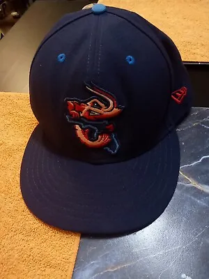  New Era MILB JACKSONVILLE JUMBO SHRIMP Size 7  7/8Fitted Baseball Cap + BONUS! • $13