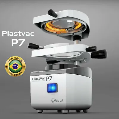 BIOART Dental Lab Vacuum Forming Machine PLASTVAC-P7 Made In Brazil 1400W 110V • $329