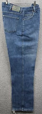 RedHead Mens Jeans Size 36 X 32 Bass Pro Relaxed Fit Denim Blue • $10