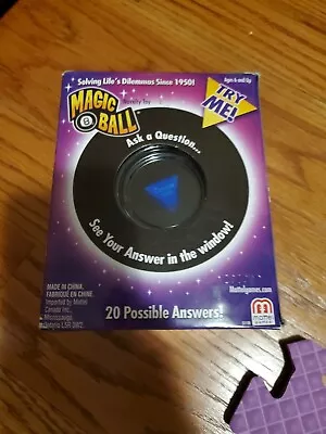 Mattel Magic 8 Ball Fortune Teller Lucky Questions Answers Toy Game • $17.99