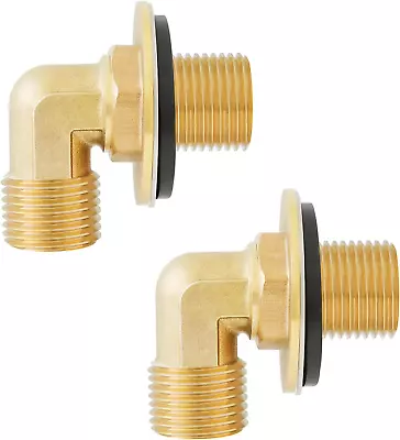 2Pack Wall Mount Commercial Faucet Installation KitBrass Backsplash Stainless • $24.97