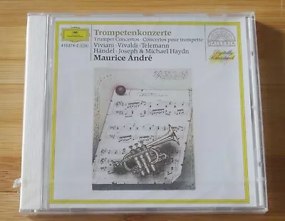 Maurice Andre : Trumpet Concertos CD Deutsche Grammophon 419 874-2 NEW/SEALED • £5.99