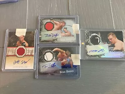 UFC 4 Card Auto Relic Lot • $70