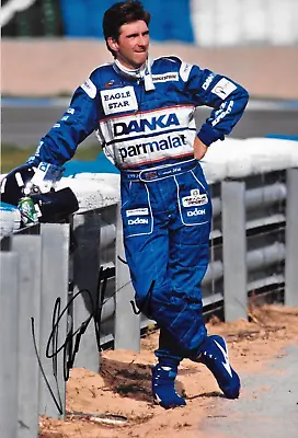 Damon Hill SIGNED 12x8  Arrows Podium Portrait  1997 • £29.99