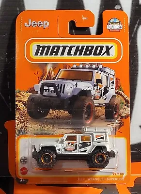 2022 Matchbox ** Jeep Wrangler Superlift ** #99 1:64 • $1.49