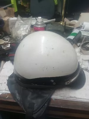Super Seer 1970s  Vintage Helmet Sold By Harley Davidson As A Police Accessory. • $50