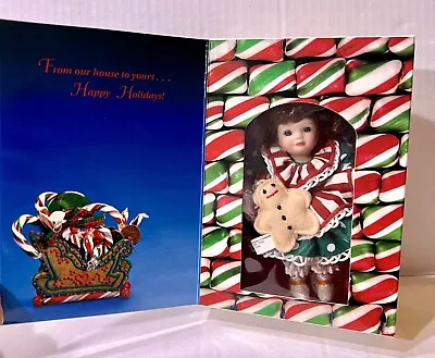 1997 Marie Osmond Christmas Greeting Card Doll Limited Edition Knickerbocker • $19.95