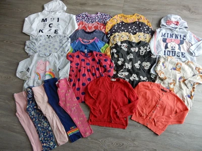 £20 • Buy GIRLS ~ 5 6 Years ~ 21pc PLAYWEAR Nursery BUNDLE Next H&M Mini Club DRESSES Etc
