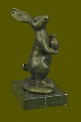 Vienna Bronze Signed Original Milo  Rabbit Bunny Hot Cast Sculpture Statue Decor • $71.40