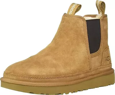 UGG NEUMEL CHELSEA CHESTNUT Men's Suede Boots  1121644 • $115