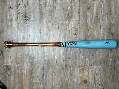 Handcrafted Baker Batz AP5 Pro Maple Wood Blue Baseball Bat 30” Inch - 25 Oz • $49.99