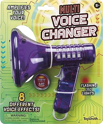 Toysmith Tech Gear Multi Voice Changer Amplifies Voice With 8 Different Voices • $34.99
