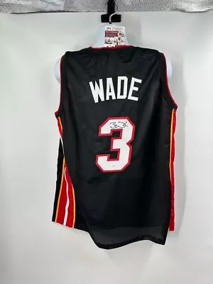 Dwayne Wade Miami Heat Signed Autograph Jersey JSA Certified • $68.88