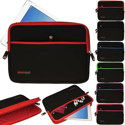 IPad 10 9 8 10.2  Air 5 4 10.9  Bubble Lined Zip Pocket Sleeve Pouch Cover Case • £8.95