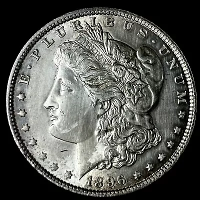 1896 P Morgan Dollar $1 90% Silver- Beautiful Coin!  Free Shipping!! • $29