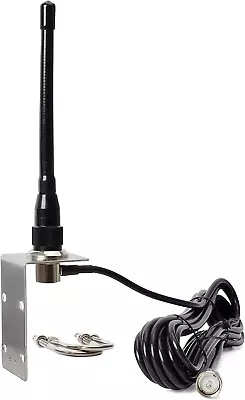 TWAYRDIO VHF Marine Antenna 156-163 MHz 50W 6.5in Stubby Antenna W/16.4ft SO239 • $54.80