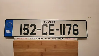 Republic Of Ireland License Plate - County Clare 152 CE 1176 CMC • $20.99