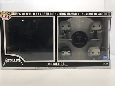 NIB Funko Metallica Black Album Exclusive Pop! Vinyl Figure Deluxe #18 Sealed • $32