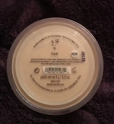 £12.95 • Buy BareMinerals MATTE SPF15 FOUNDATION In TAN ~ 6g ~ In Limited Edition Packaging ~