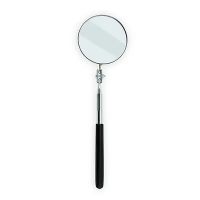 Ullman Telescoping Inspection Mirror Red Vinyl Grip 3-1/4 In. Diameter USA MADE • $15.99