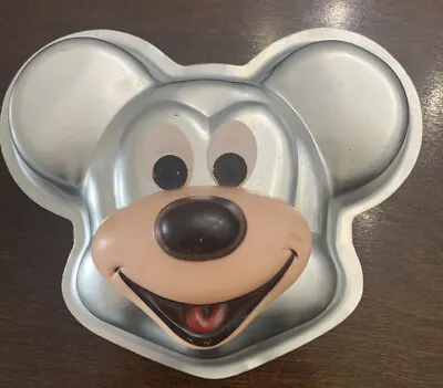 Wilton Mickey Mouse Vintage Cake Pan With Face Plate8 Inch Pangreat Condition • $20