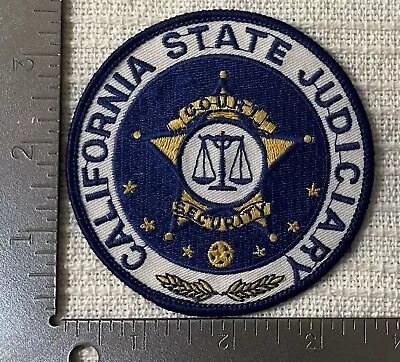 California State Judiciary Security Patch. • $3.25